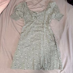 Mimi chica floral green dress, size s, worn twice